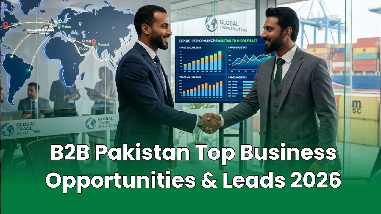 B2B Pakistan: Top Business Opportunities & Leads 2026