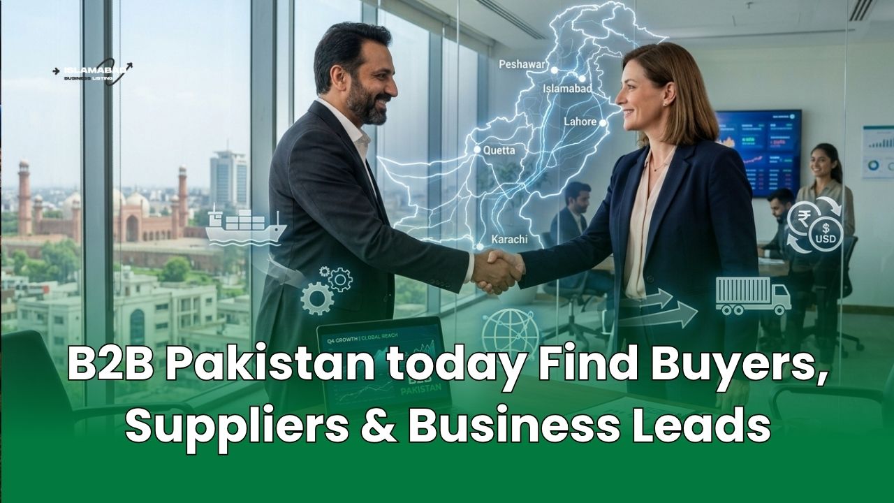 B2B Pakistan today Find Buyers, Suppliers & Business Leads