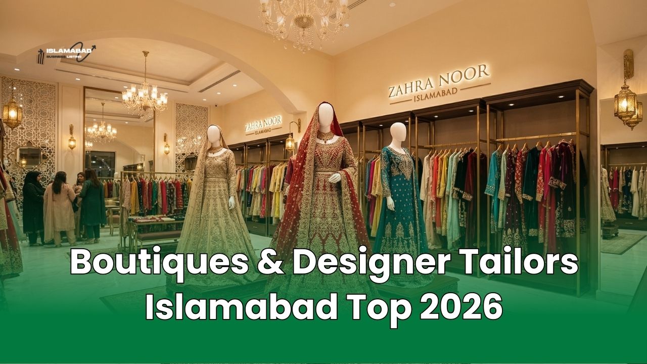 Boutiques & Designer Tailors Islamabad | Top 2026