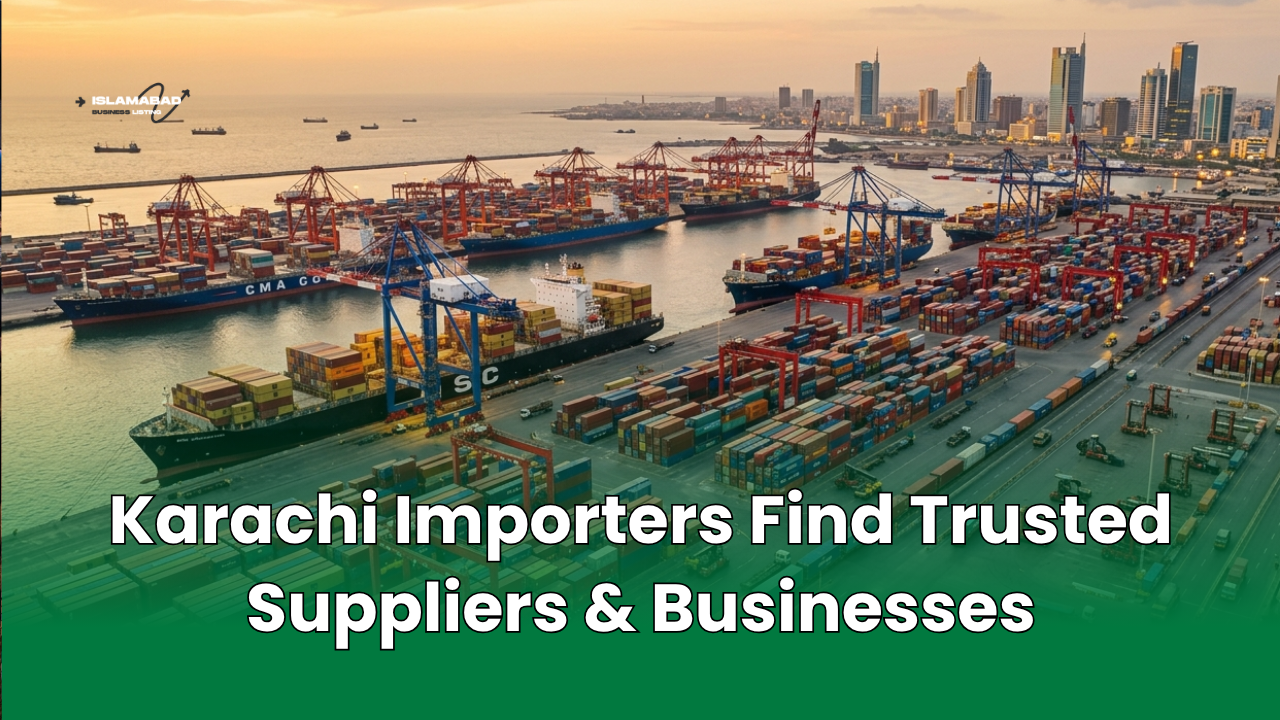 Karachi Importers Find Trusted Suppliers & Businesses