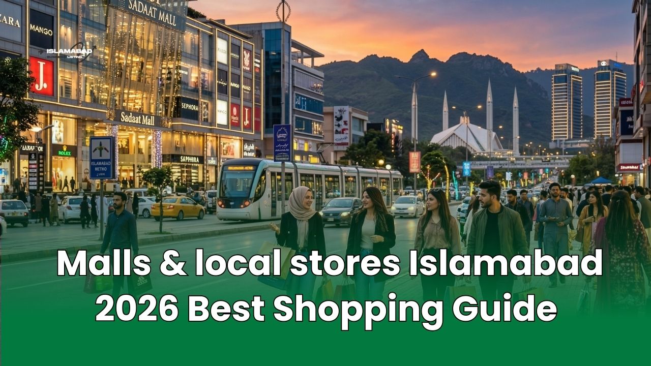 Malls & local stores Islamabad 2026 Best Shopping Guide