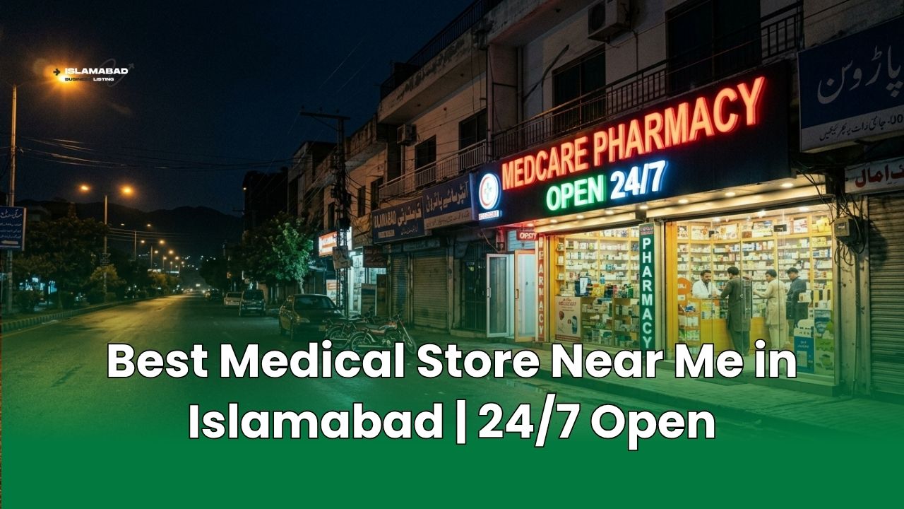 Best Medical Store Near Me in Islamabad 247 Open