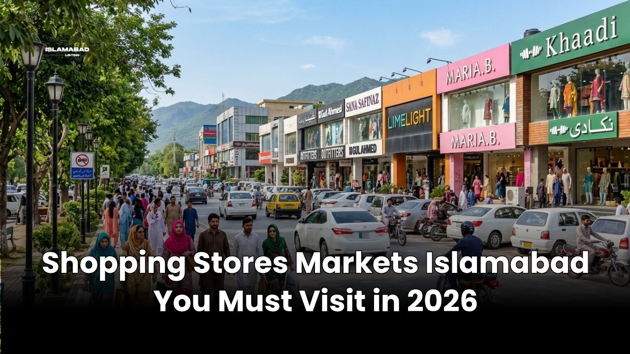Shopping Stores Markets Islamabad You Must Visit in 2026