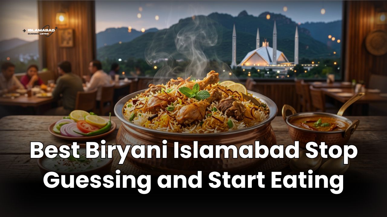Best Biryani Islamabad Stop Guessing and Start Eating
