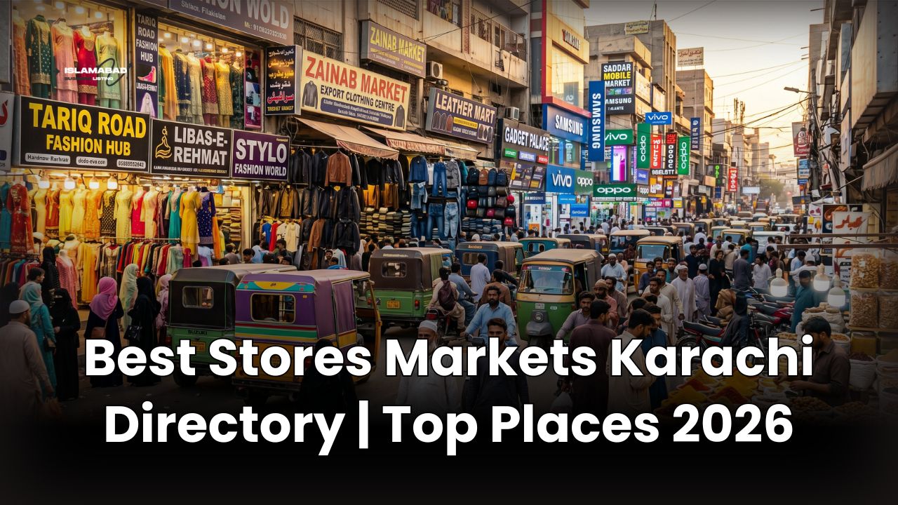 Best Stores Markets Karachi Directory Top Places 2026