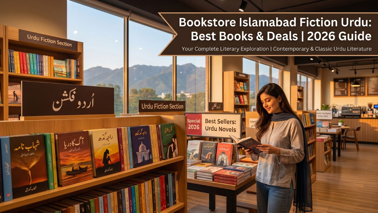 Bookstore Islamabad Fiction Urdu