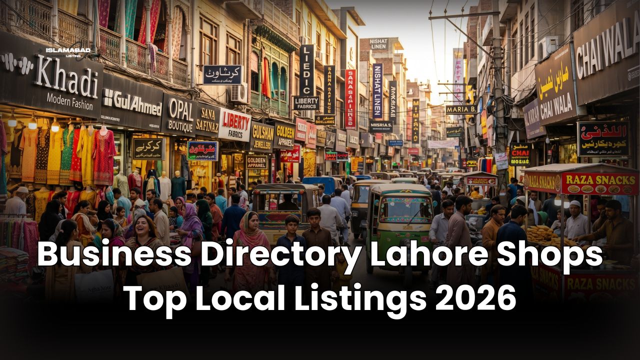 Business Directory Lahore Shops | Top Local Listings 2026