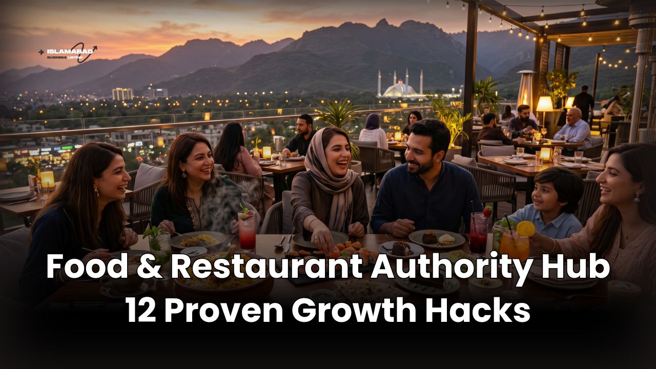 Ultimate Food & Restaurant Authority Hub 12 Proven Growth Hacks