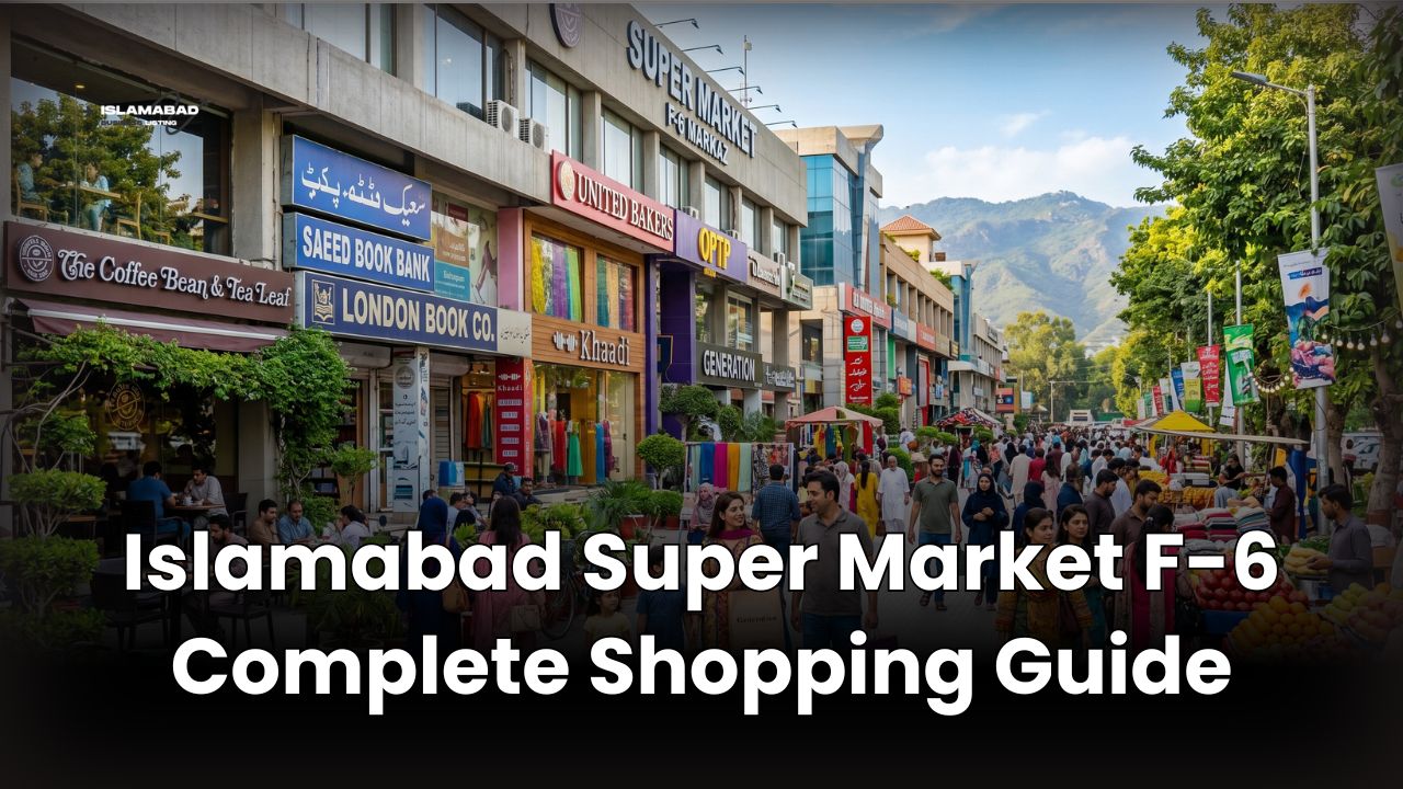 Islamabad Super Market F-6 Complete Shopping Guide