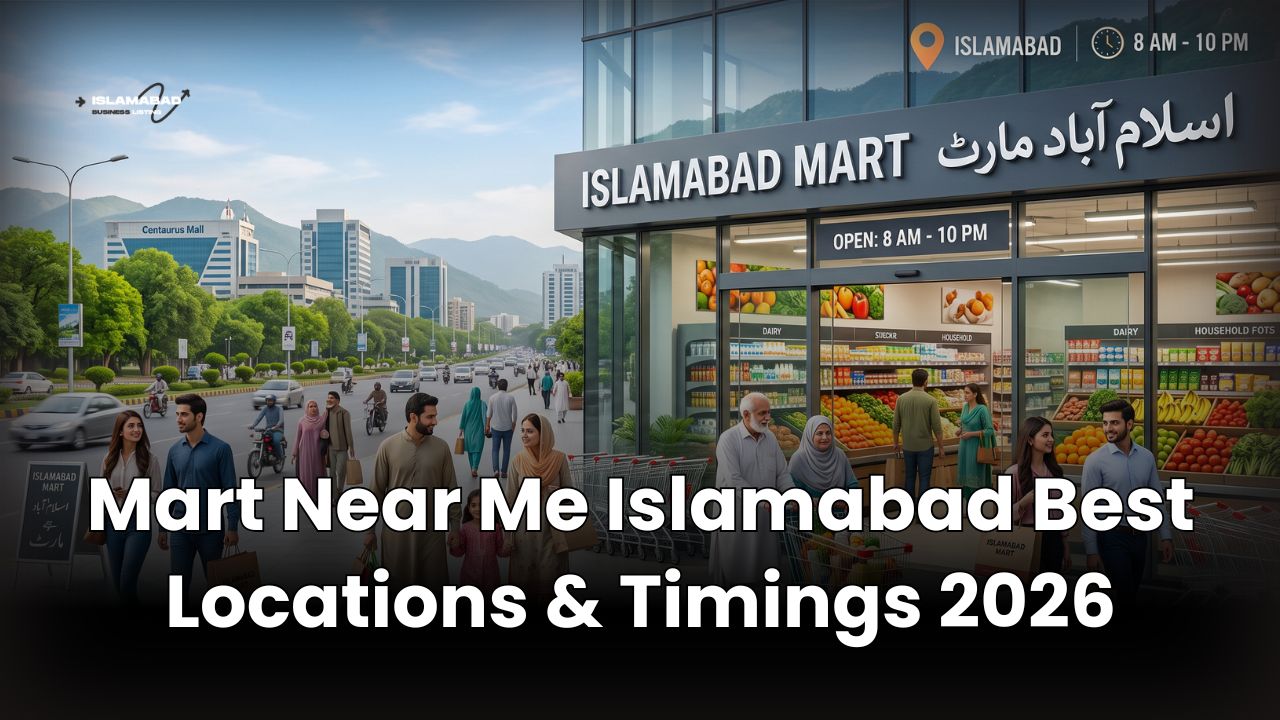 Mart Near Me Islamabad Best Locations & Timings 2026