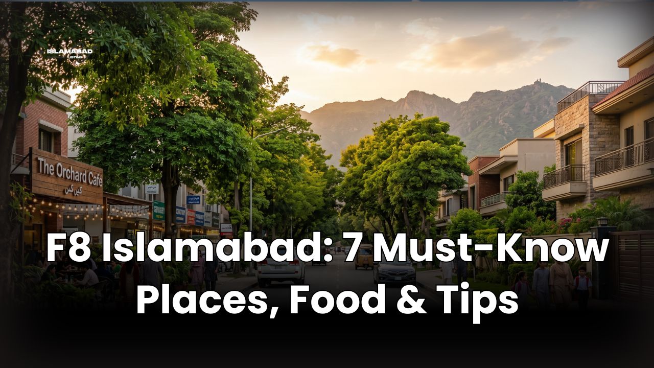 F8 Islamabad 7 Must-Know Places, Food & Tips
