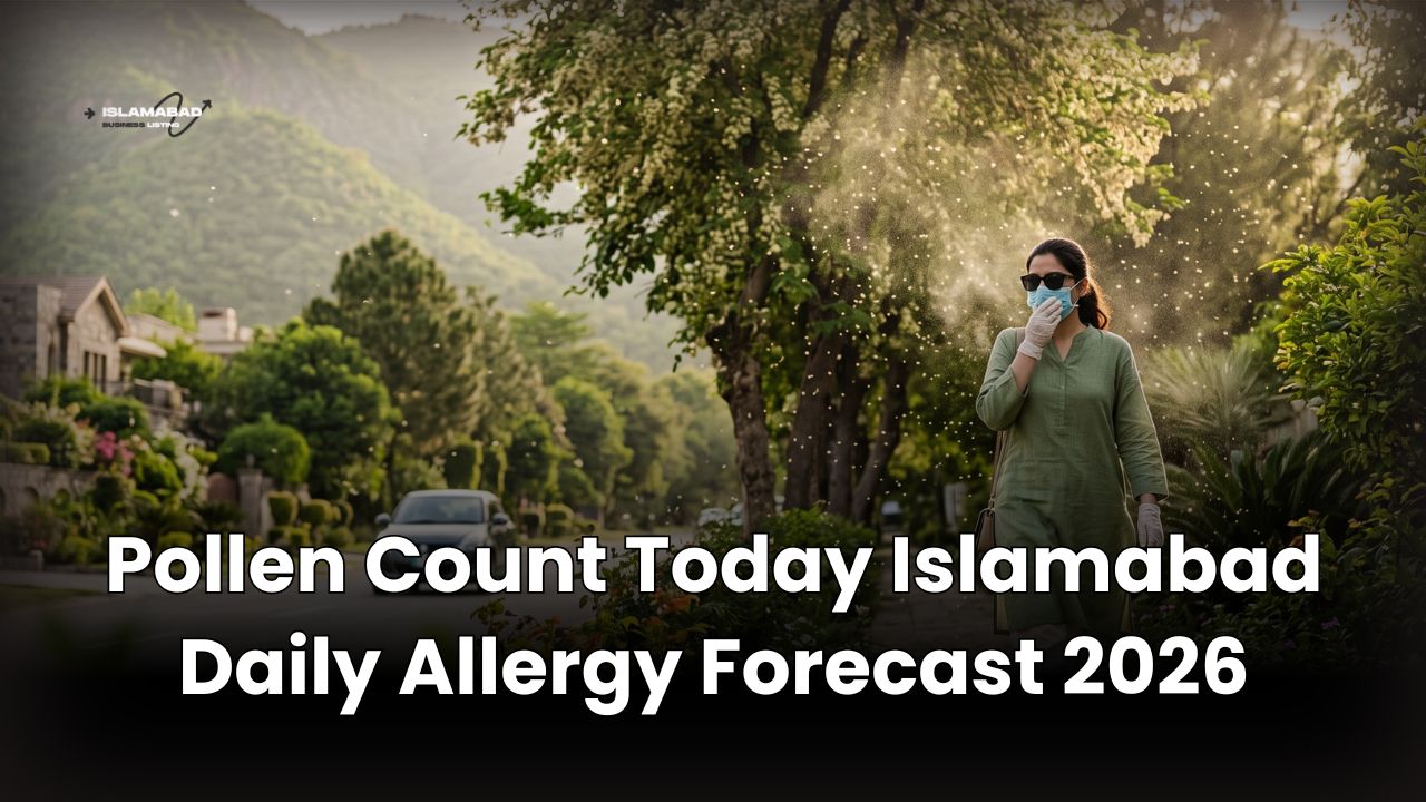 Pollen Count Today Islamabad Daily Allergy Forecast 2026
