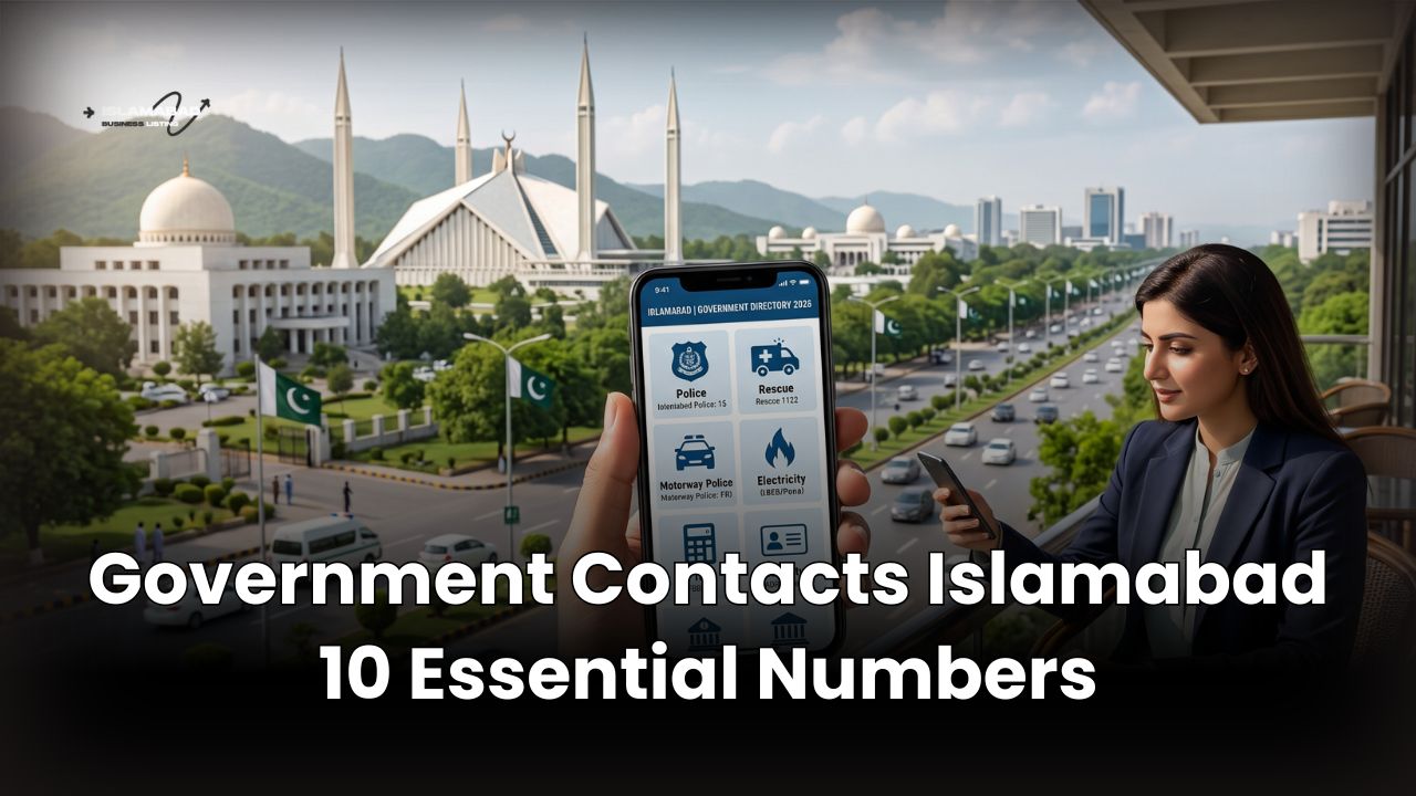 Government Contacts Islamabad: 10 Essential Numbers